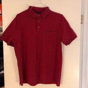Faconnable Red Pocket Polo